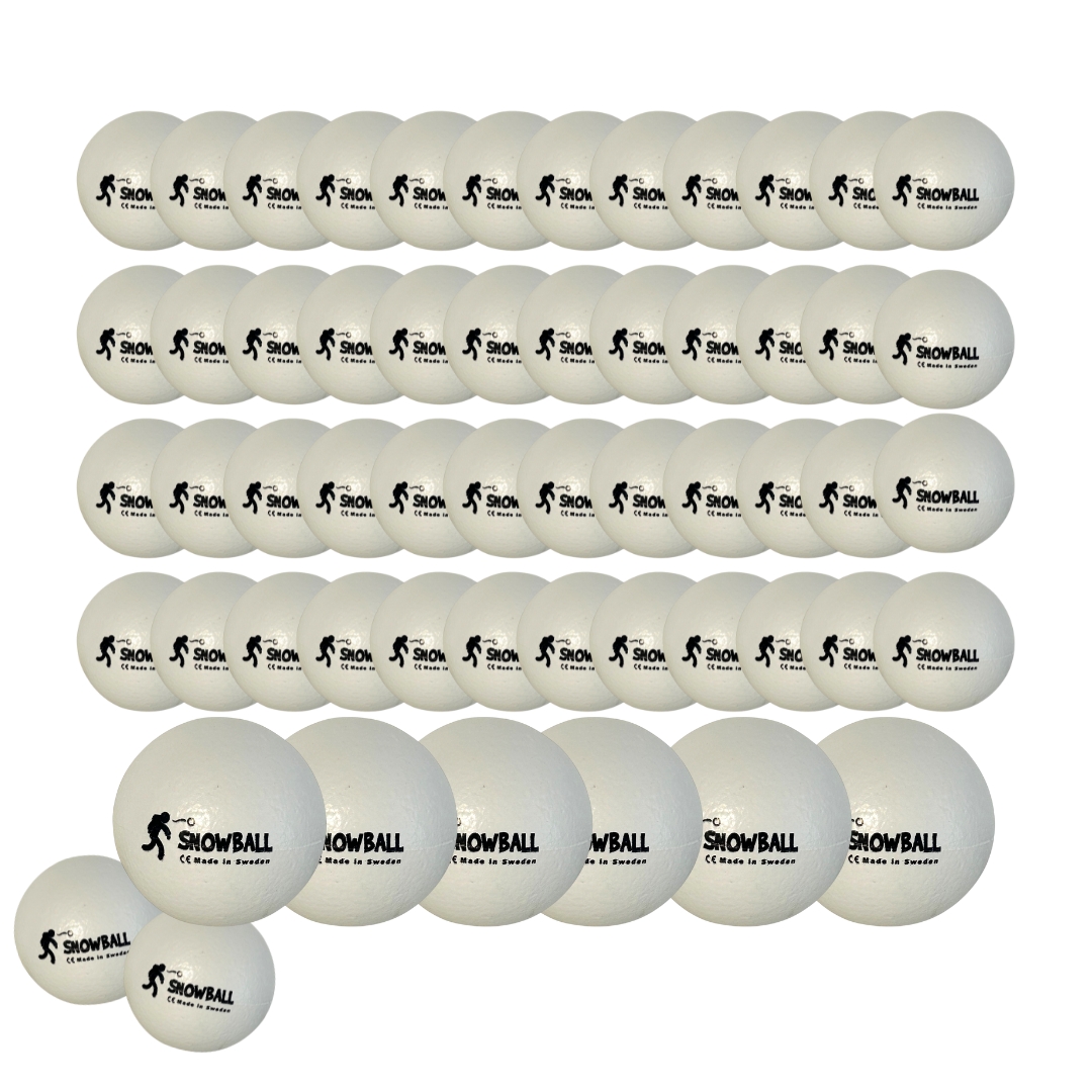 Snöbollspaket med 66 st