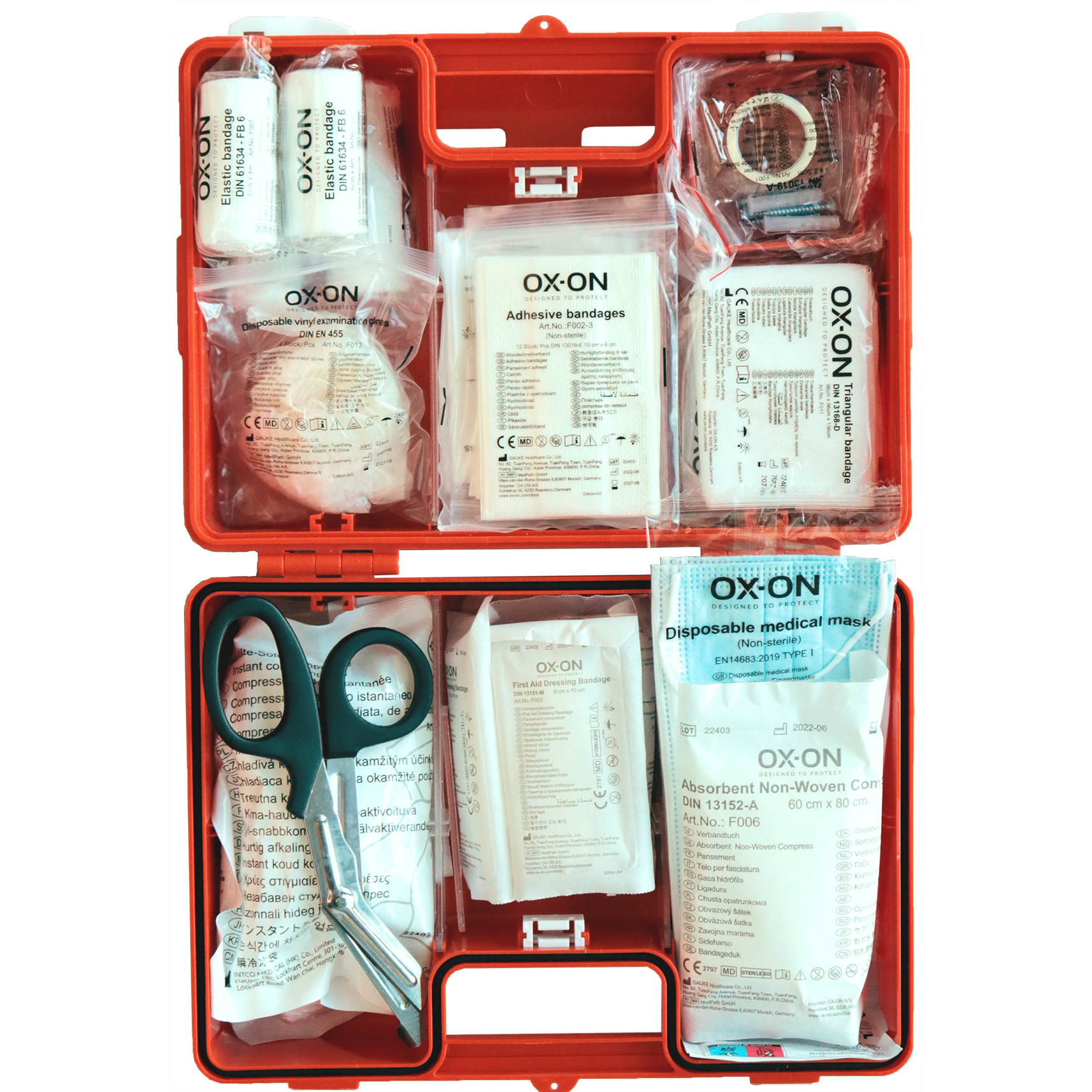 XL Førstehjælpskasse med indhold