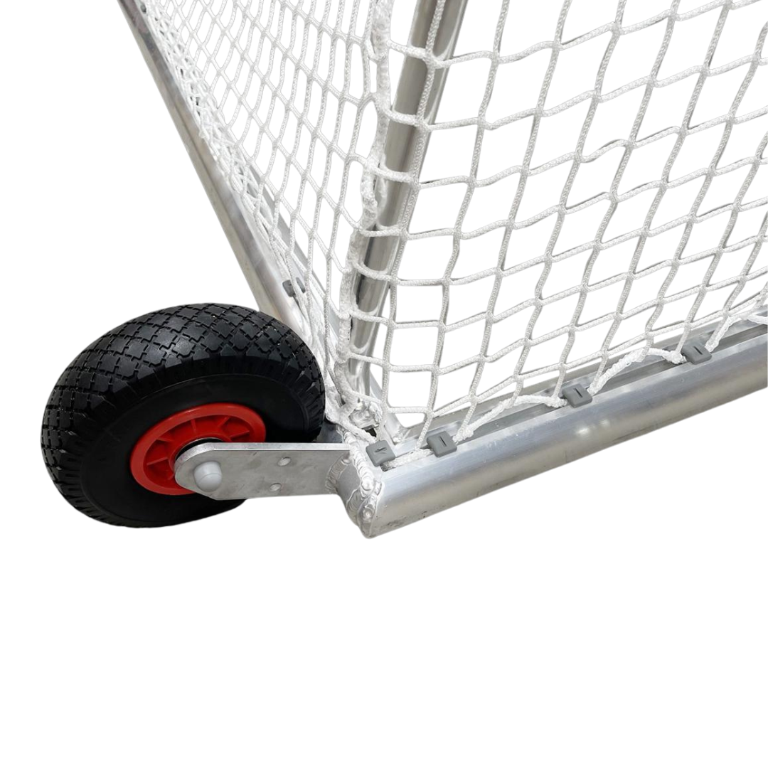 Helsvetsad Mini mål med hjul och nät