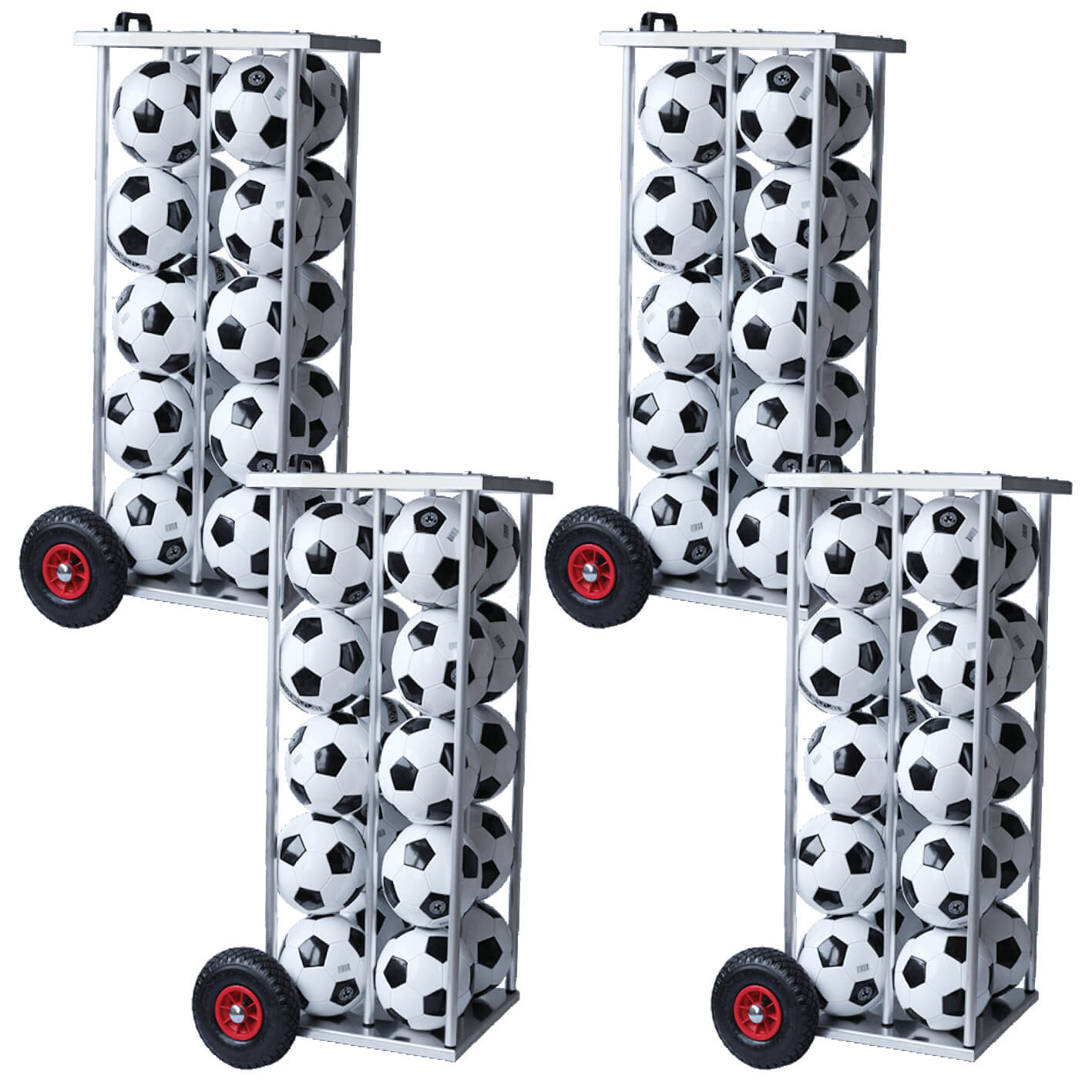 Bollvagnspaket med 4 st.