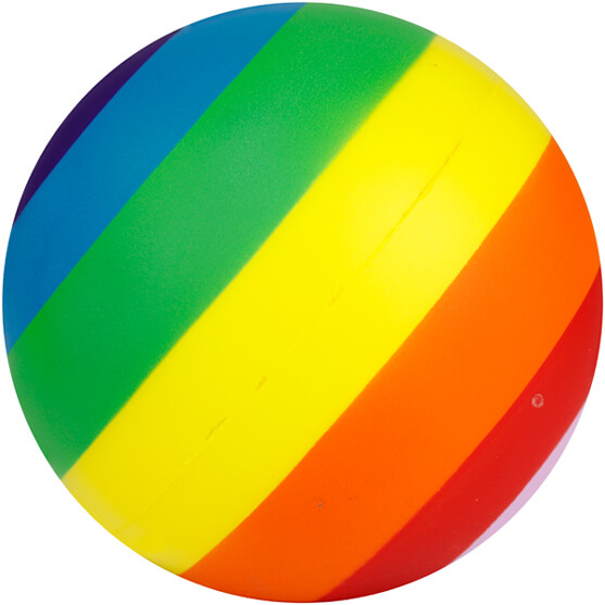 Regnbågsboll 9