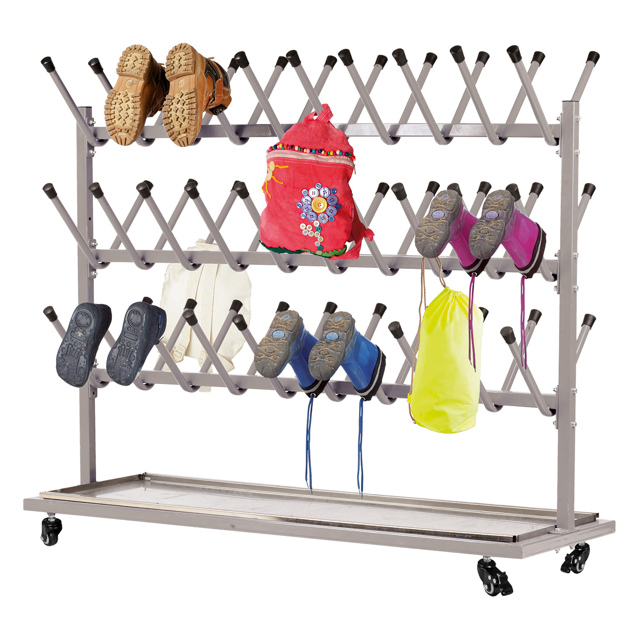 Stativ til fodtøj - 30 par