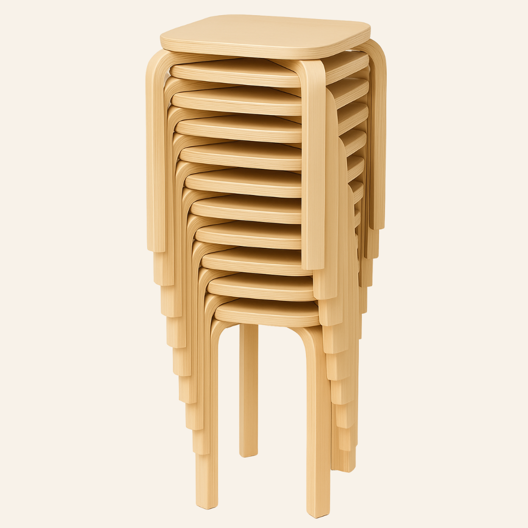 Taburetter til børn 12 stk. 