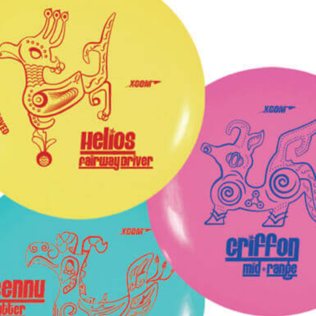 X-Com PDGA Frisbeegolf set