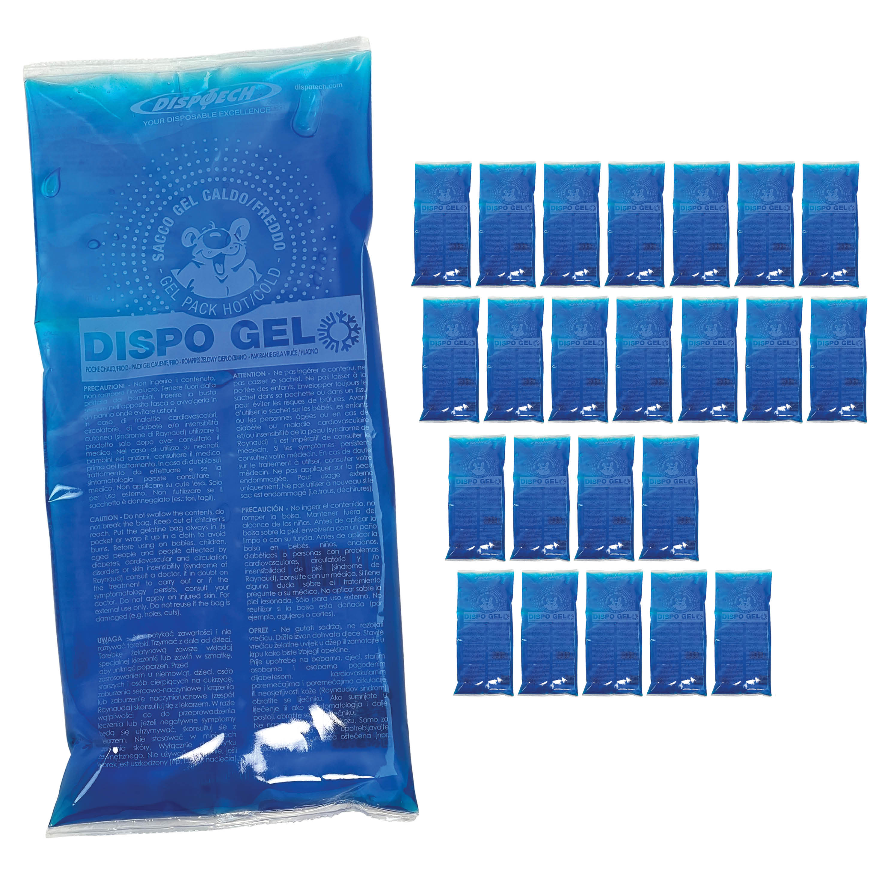 Stor pakke med genbrugsisposer