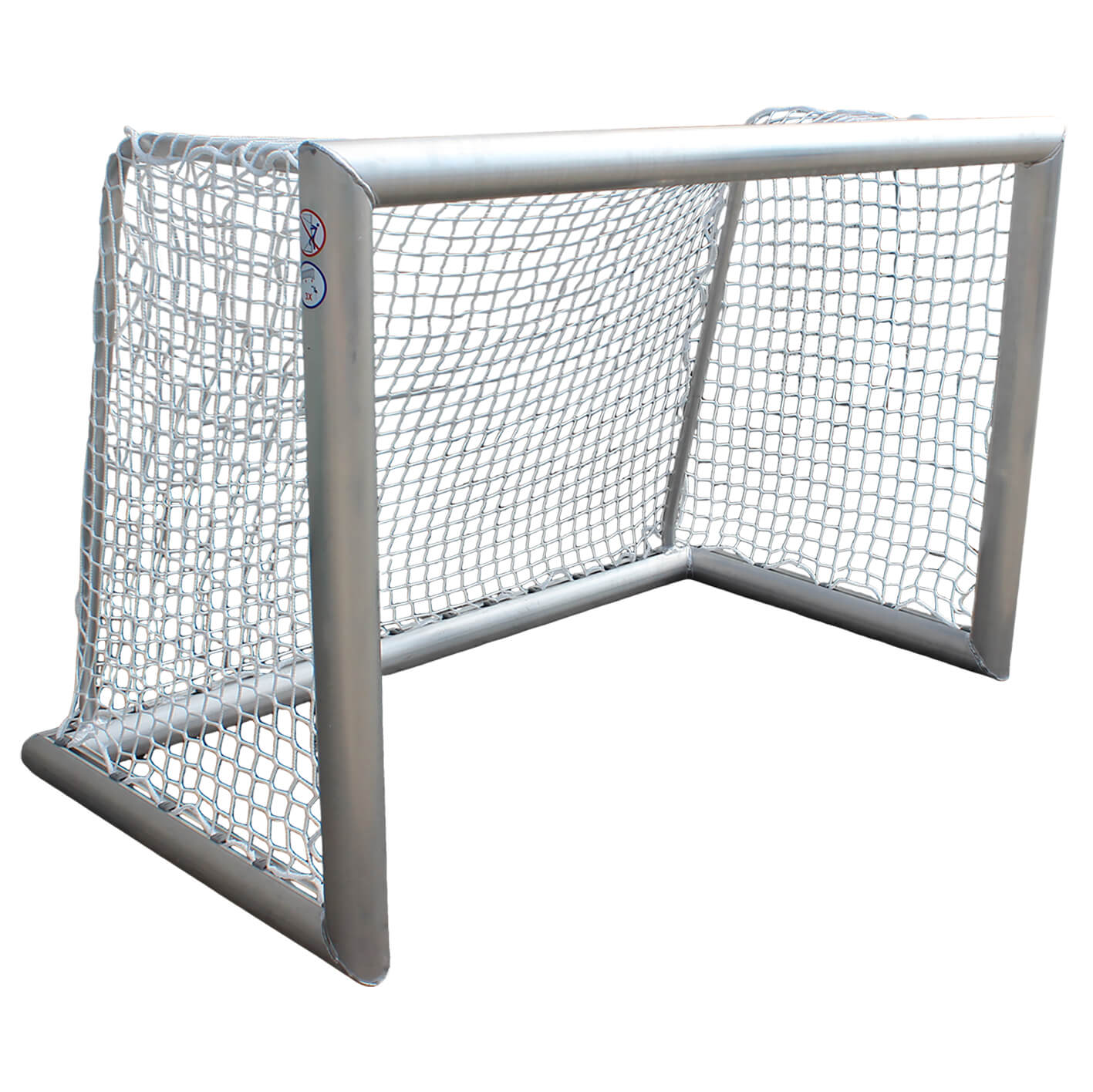 Helsvetsat Mini fotbollsmål med nät