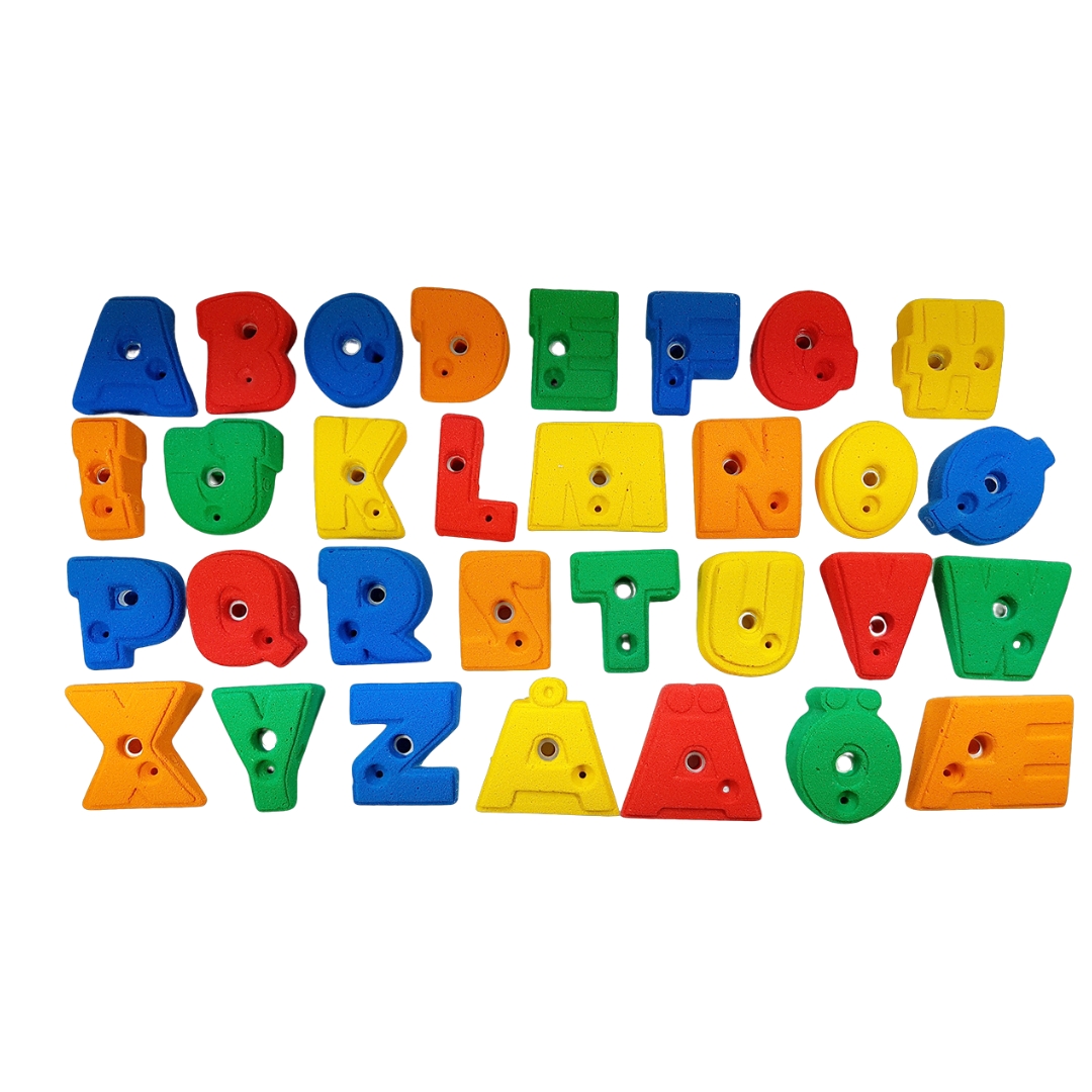 Klatregreb med bogstaver - 31 stk