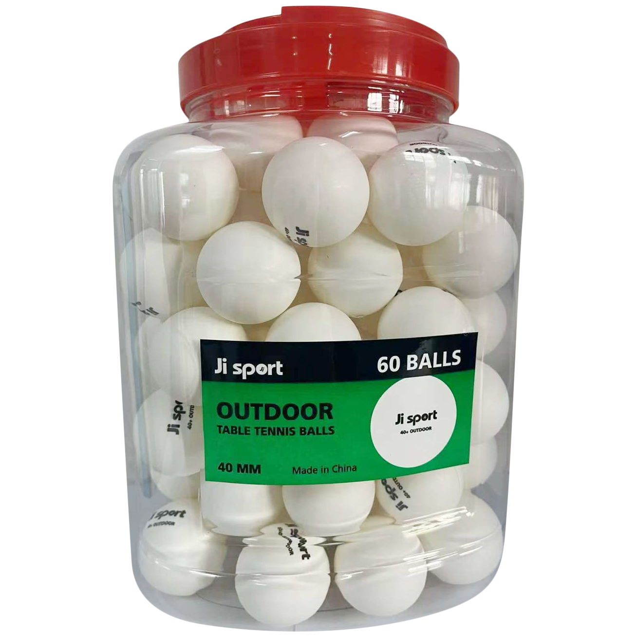 Giant Dragon Outdoor bordtennisbollar 60 st.