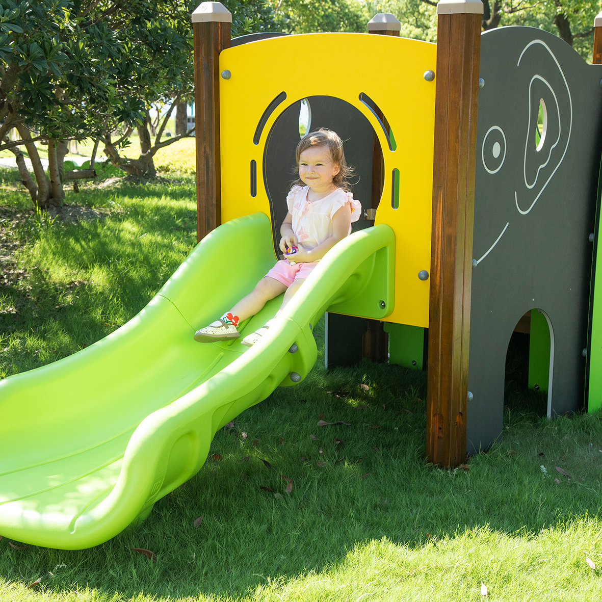 Elefant lekställning