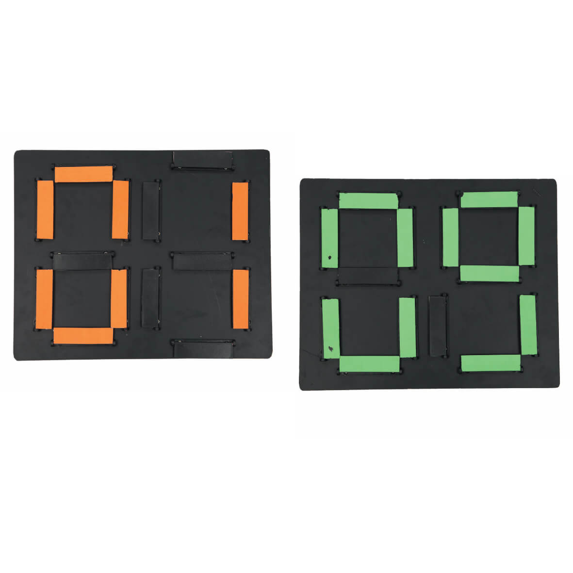 Vändbar avbytartavla