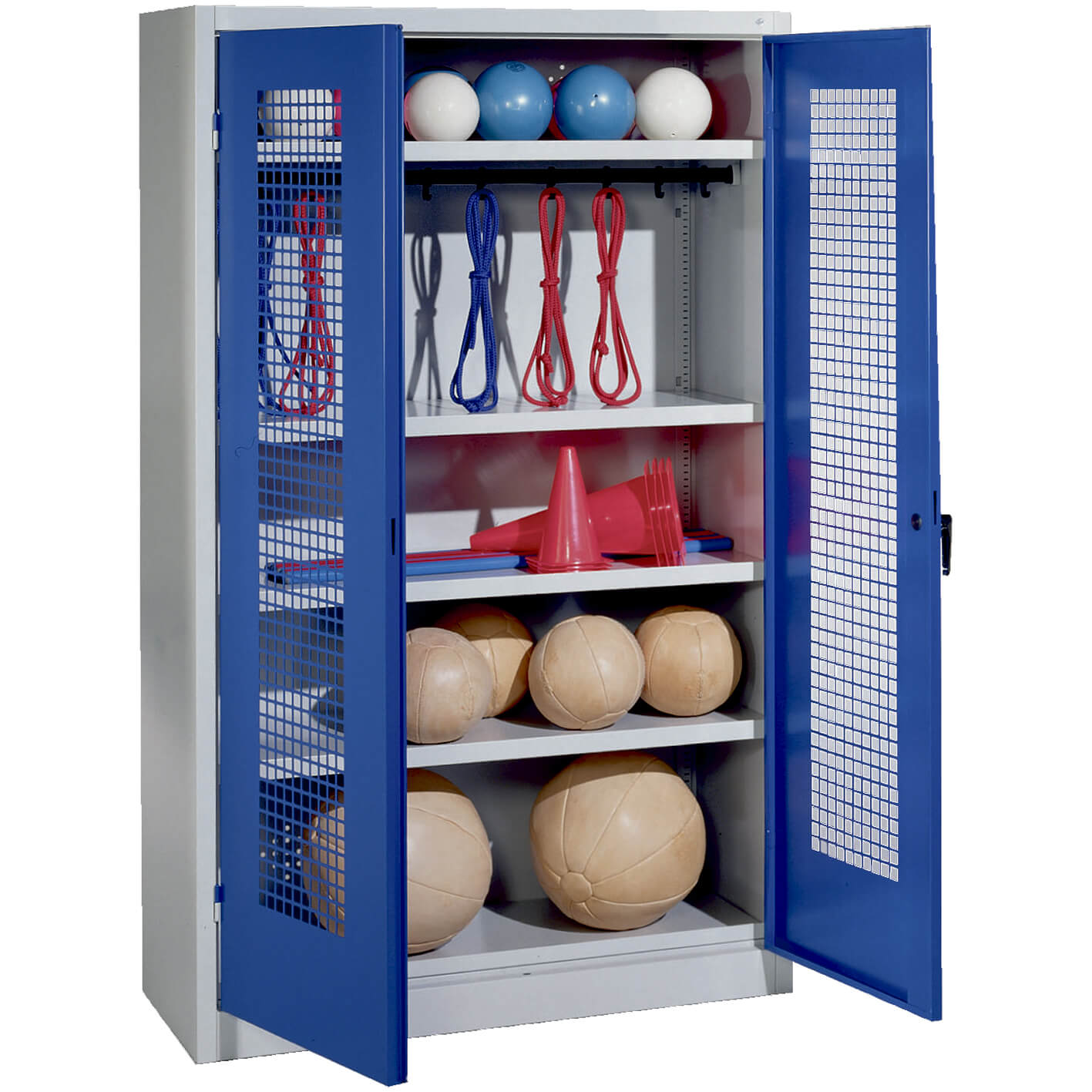 Boll- och rekvisitskåp