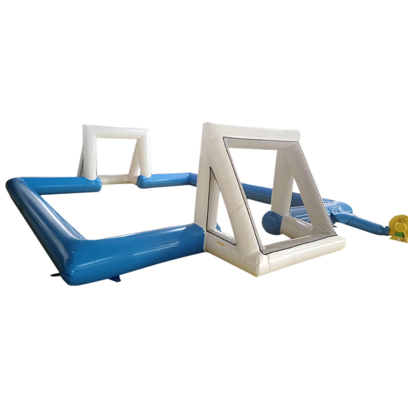 Oppustelig mini fodboldbane