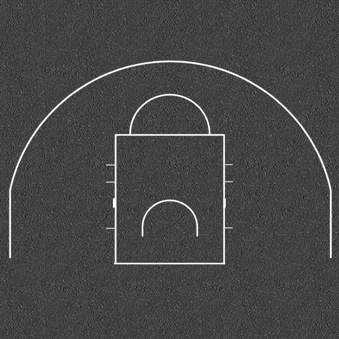 Termoplast basketball uppsträckning Streetbasket med 3 poäng