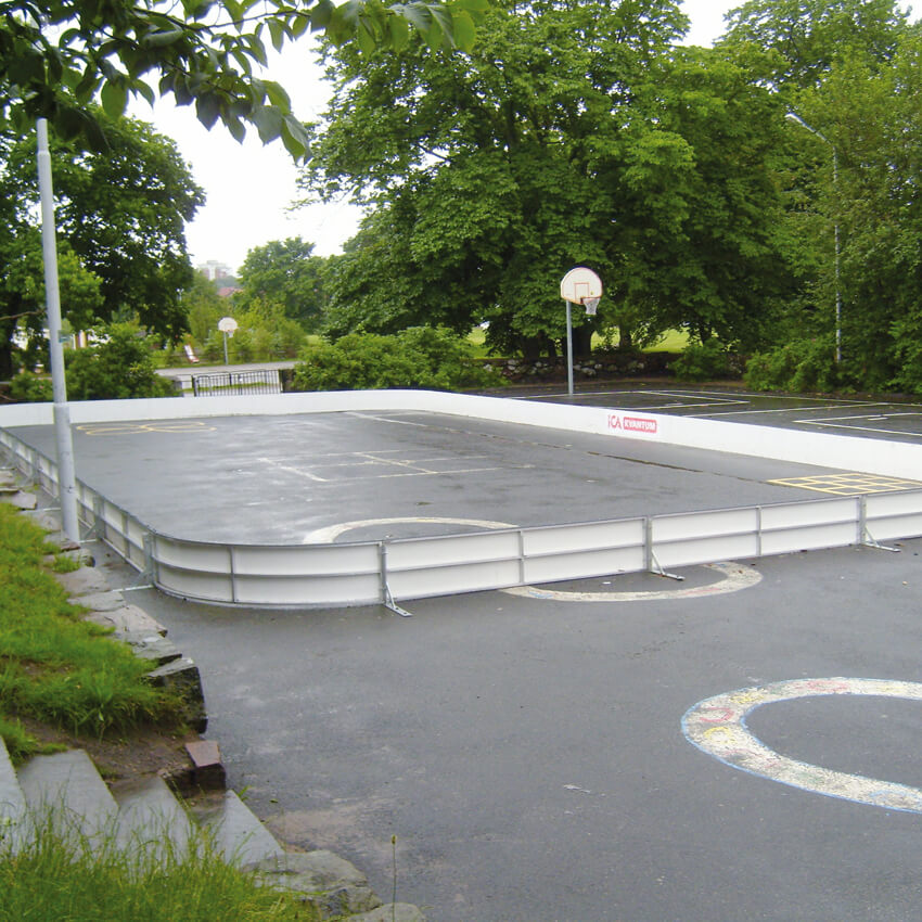 Utomhus bandy-/mulitbanor Str 10 x 6 x 0,5 m