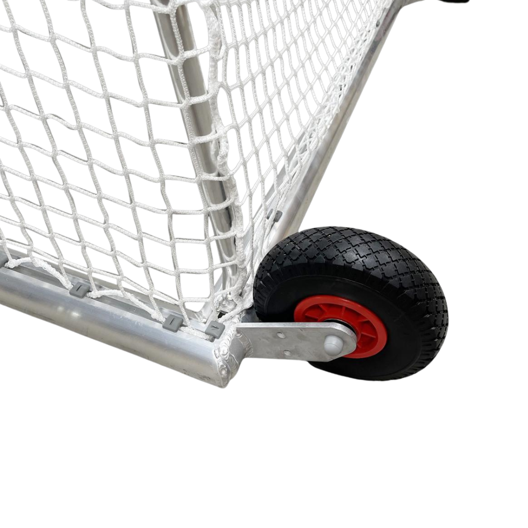 Helsvetsad Mini mål med hjul och nät