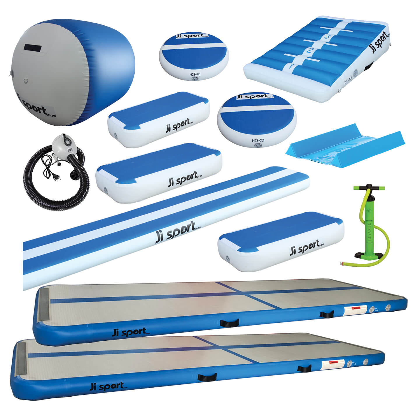 Maxi jump airtrack sæt