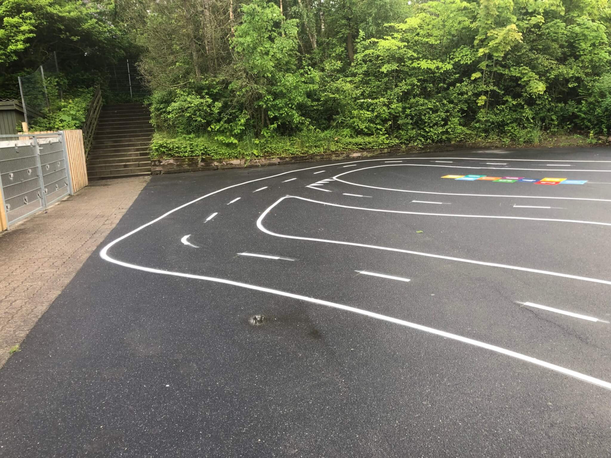 Trafikbana med lek och lärande