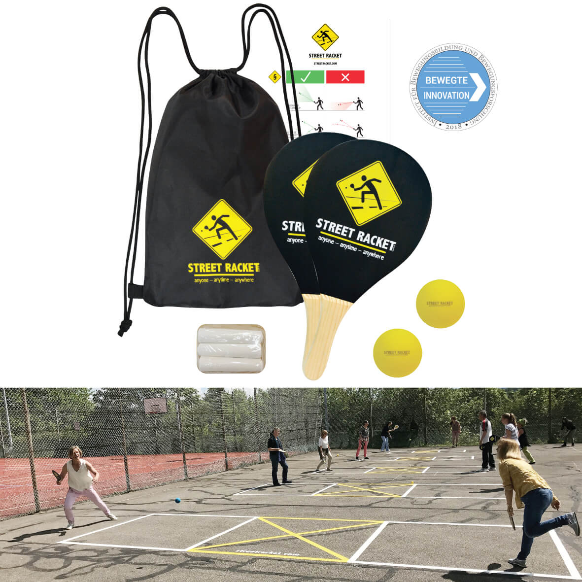Street Racket set