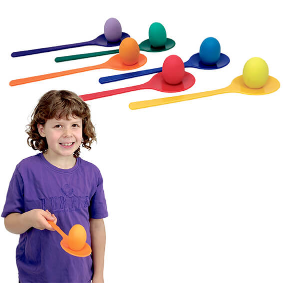 Ske og æg pakke - 6 stk