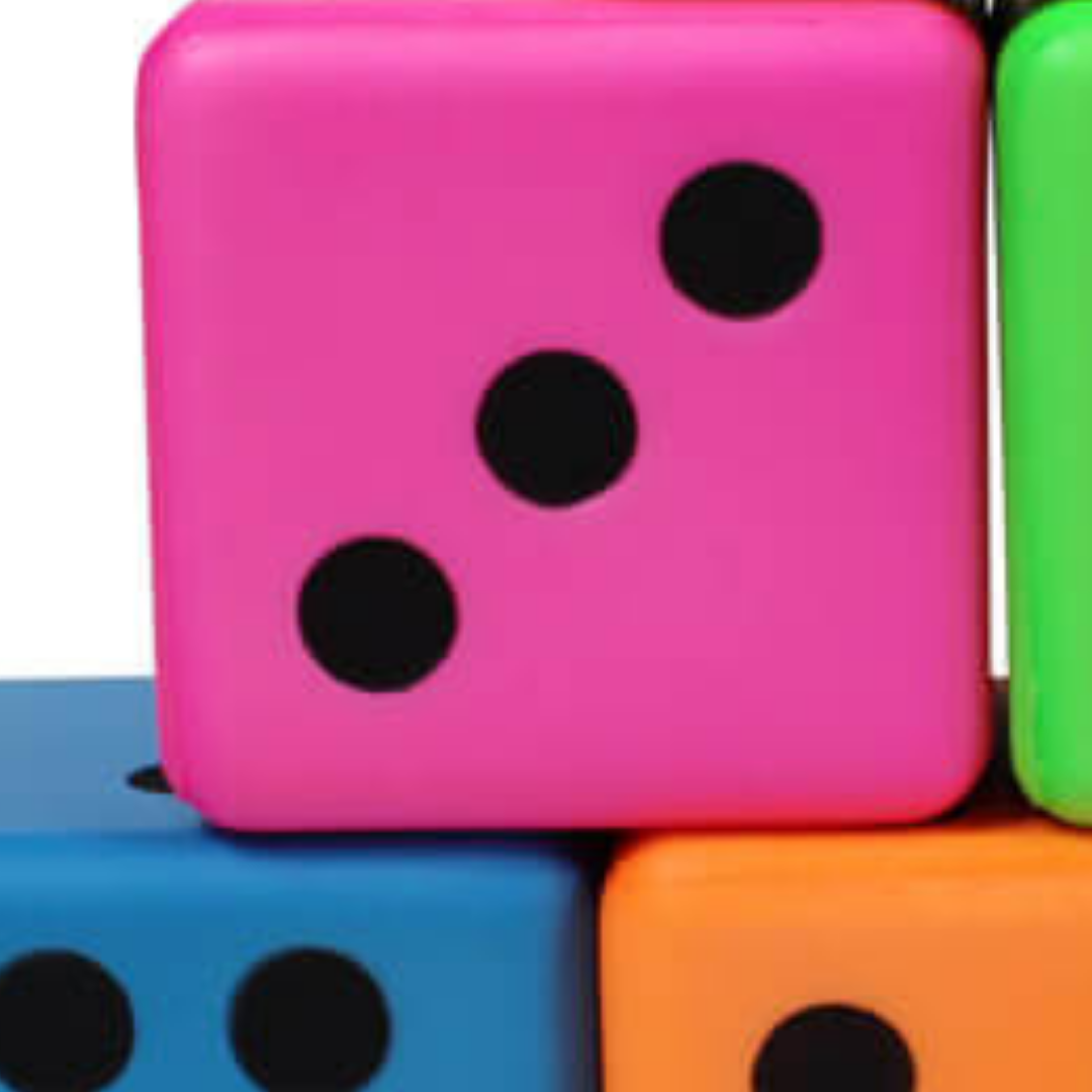 Skumtärning paket - 6 st