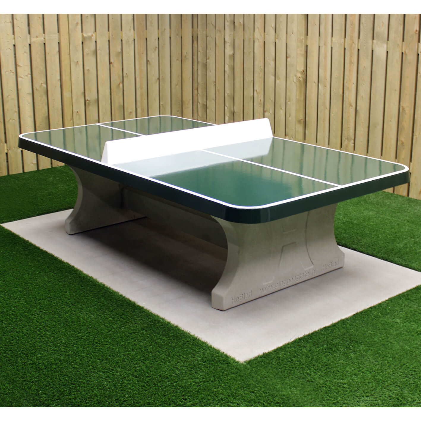 Betong bordtennisbord Color Rounded