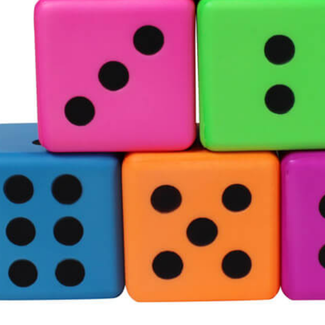 Skumtärning paket - 6 st