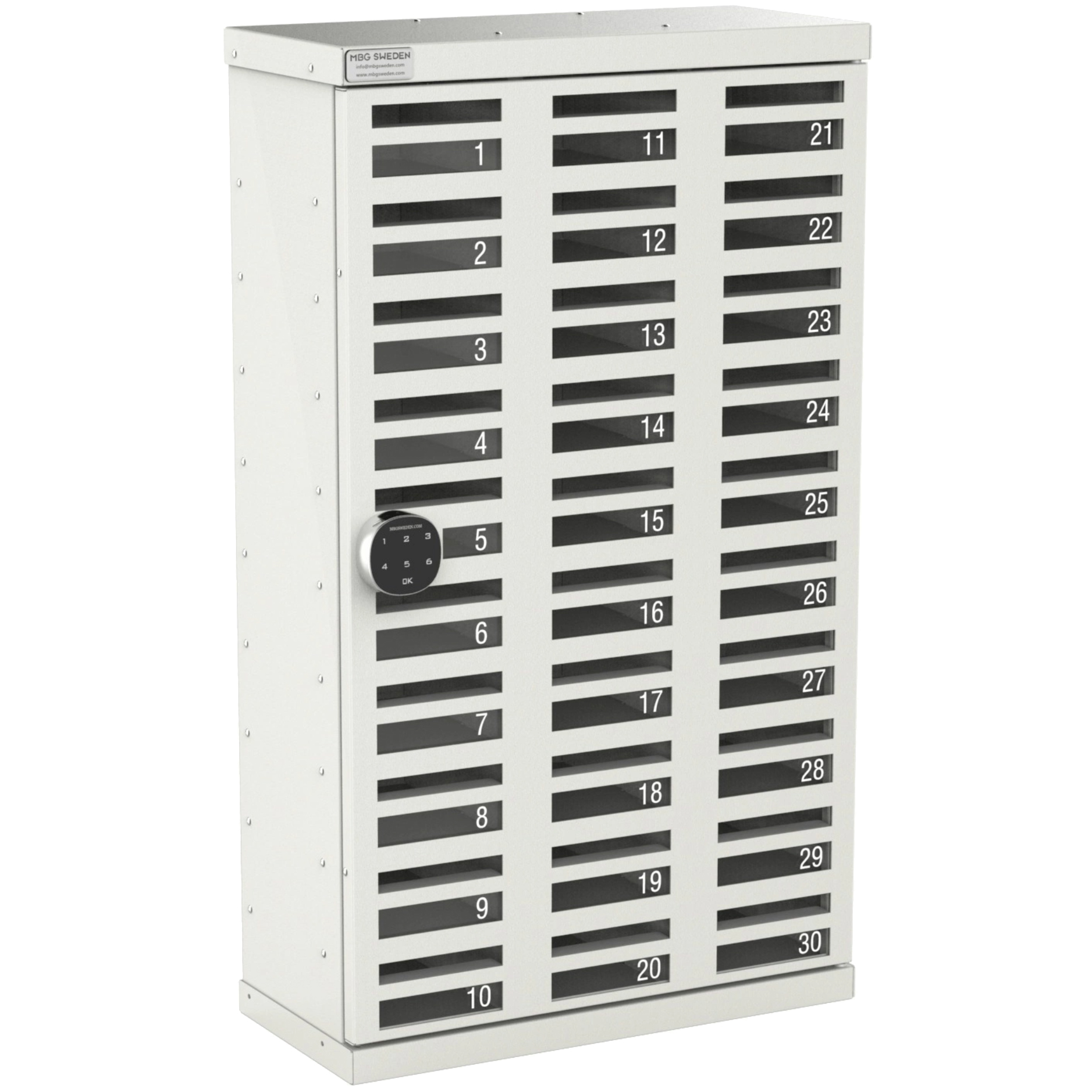 MGB 30 Mobiltelefonskab – Skab med kodelås