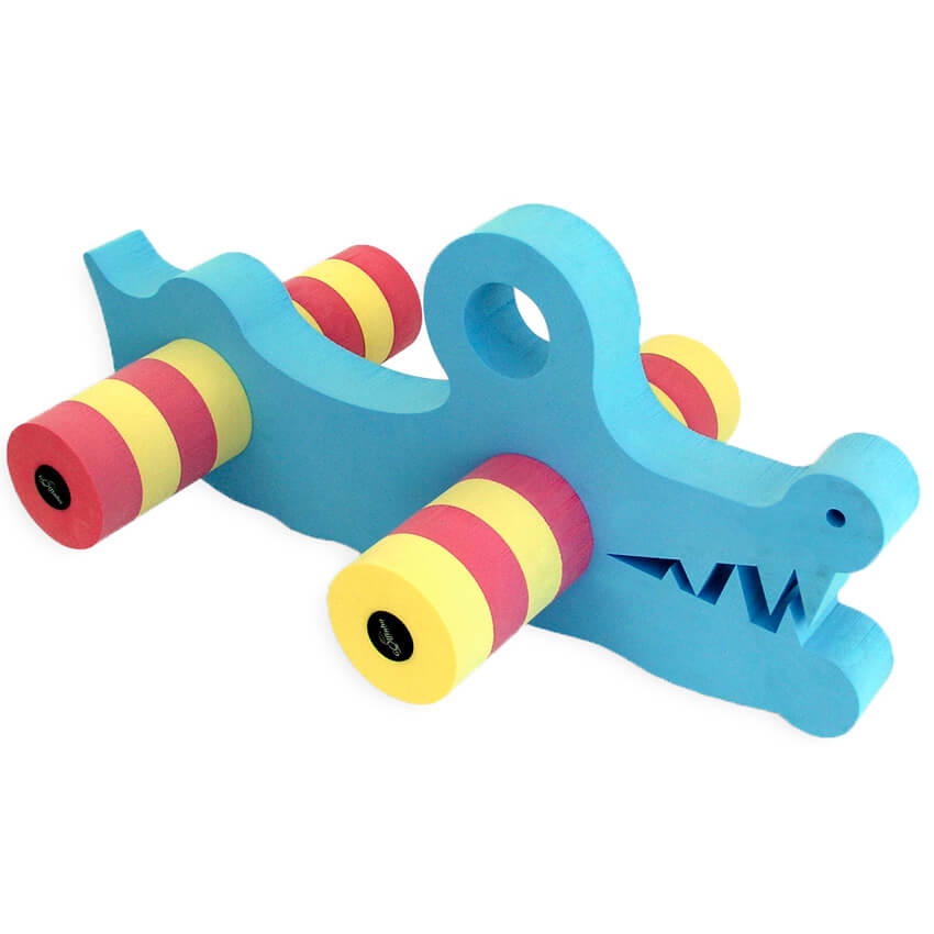 Flydende Aqua krokodille