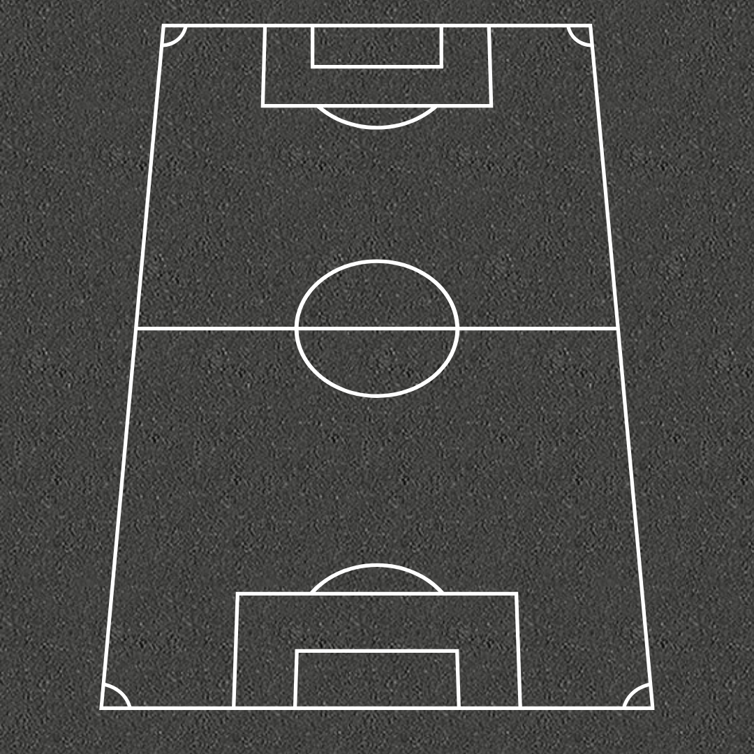 Oppmerking med termoplast – fotballbane