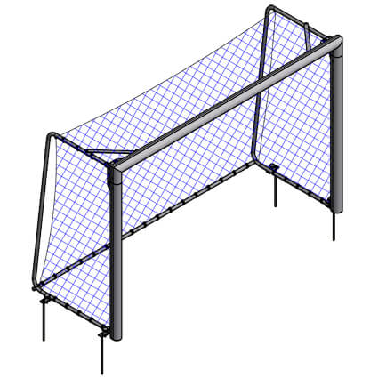 Mini fotbollsmål 3 x 2 m