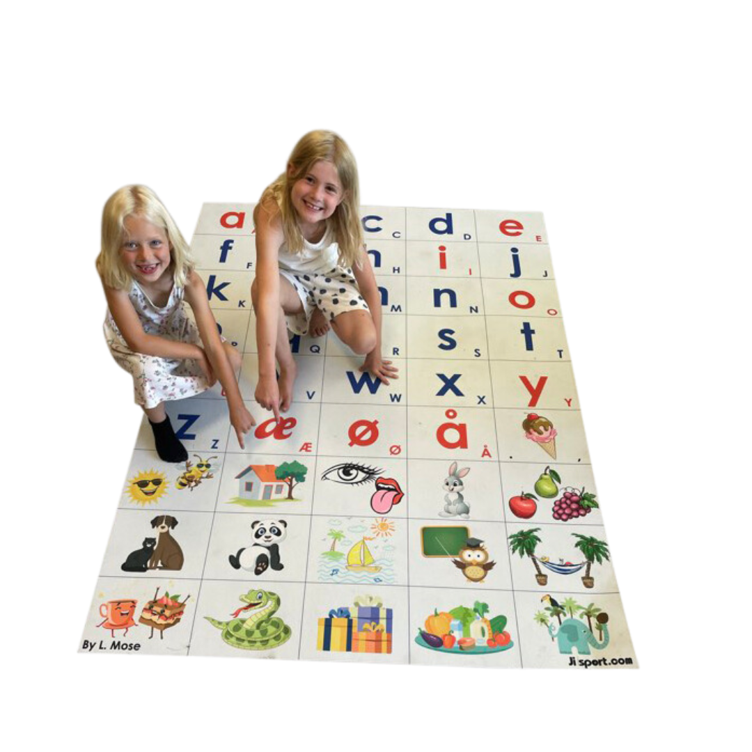 Mose alfabettæppepakke