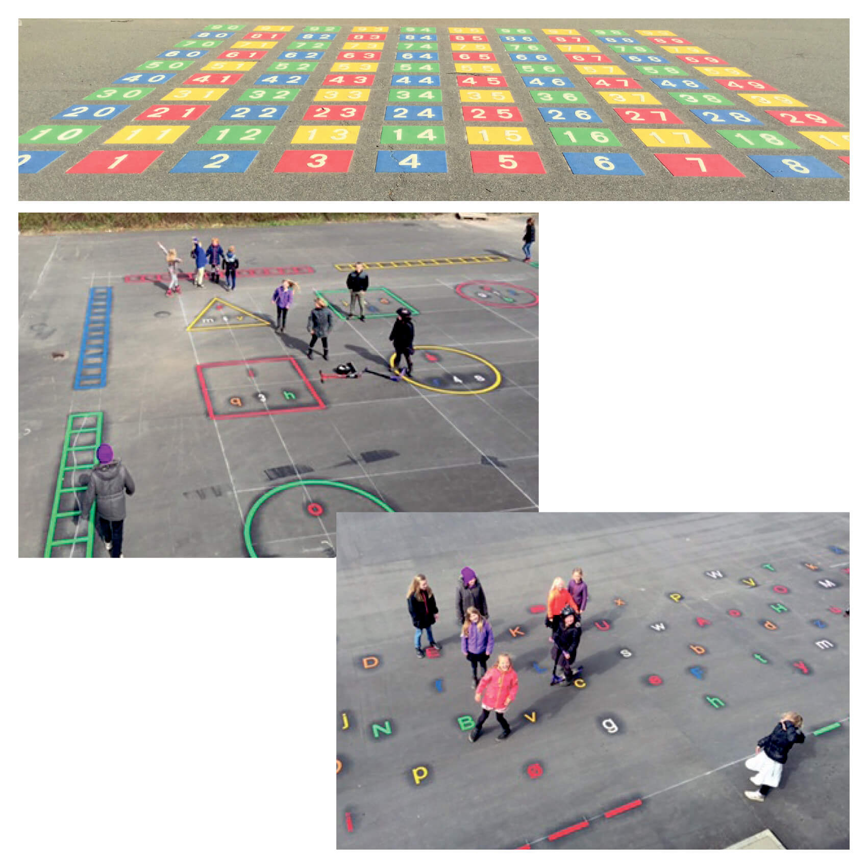 Termoplast banerne - Leg på streg