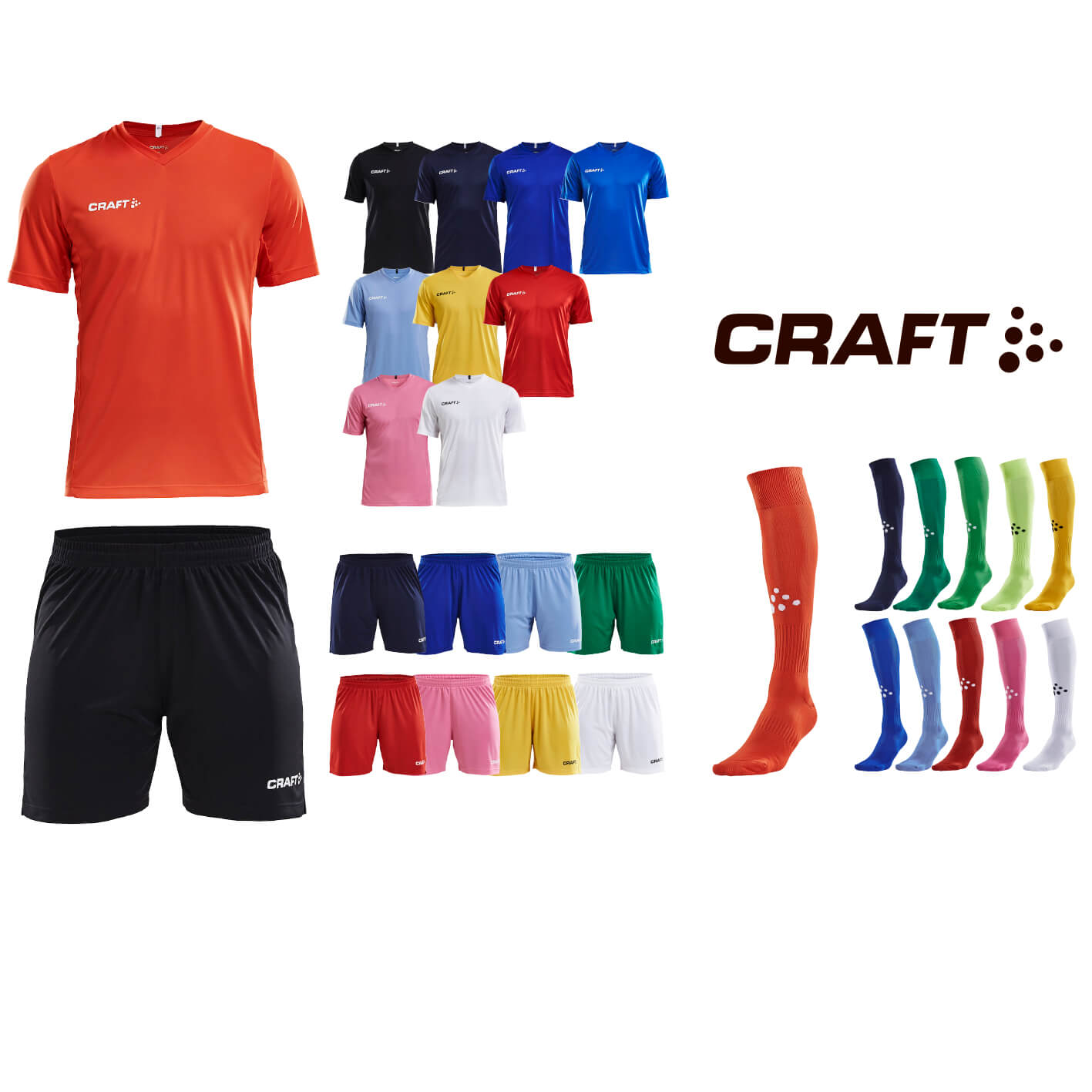 Craft Squad Solid lagset Handboll 10+2 - Senior