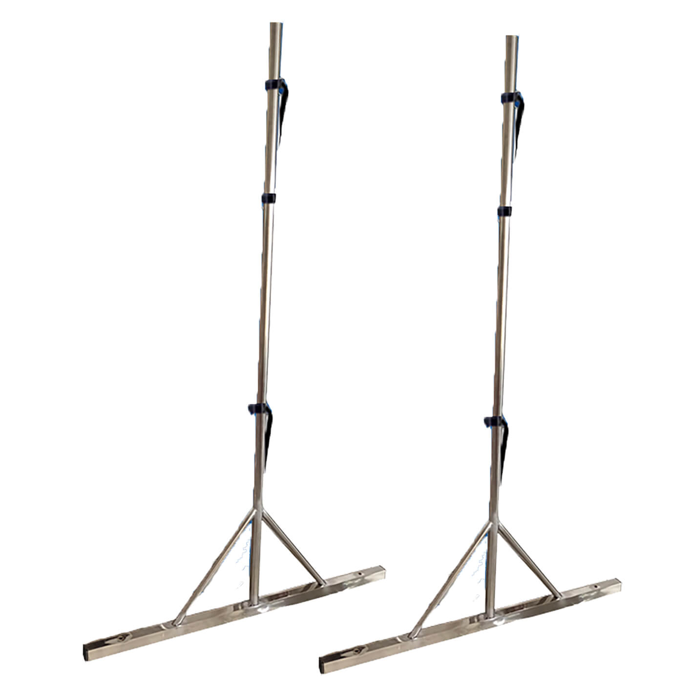 Stolpar till uppblåsbar mur