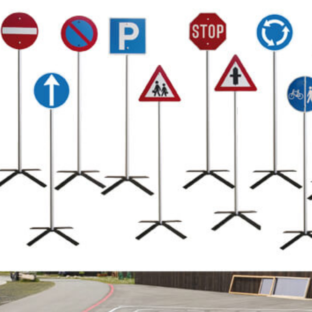 Robust trafikbane i termoplast