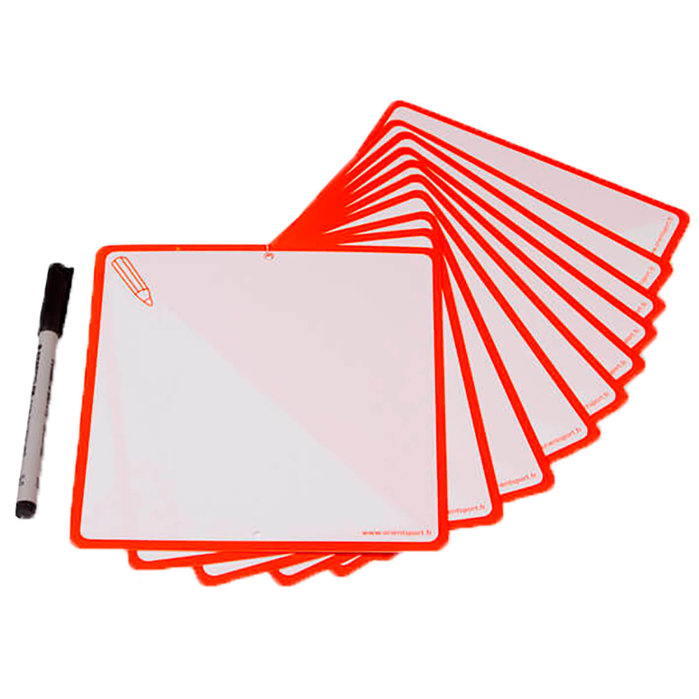 Orienteringsskärmspaket med penna