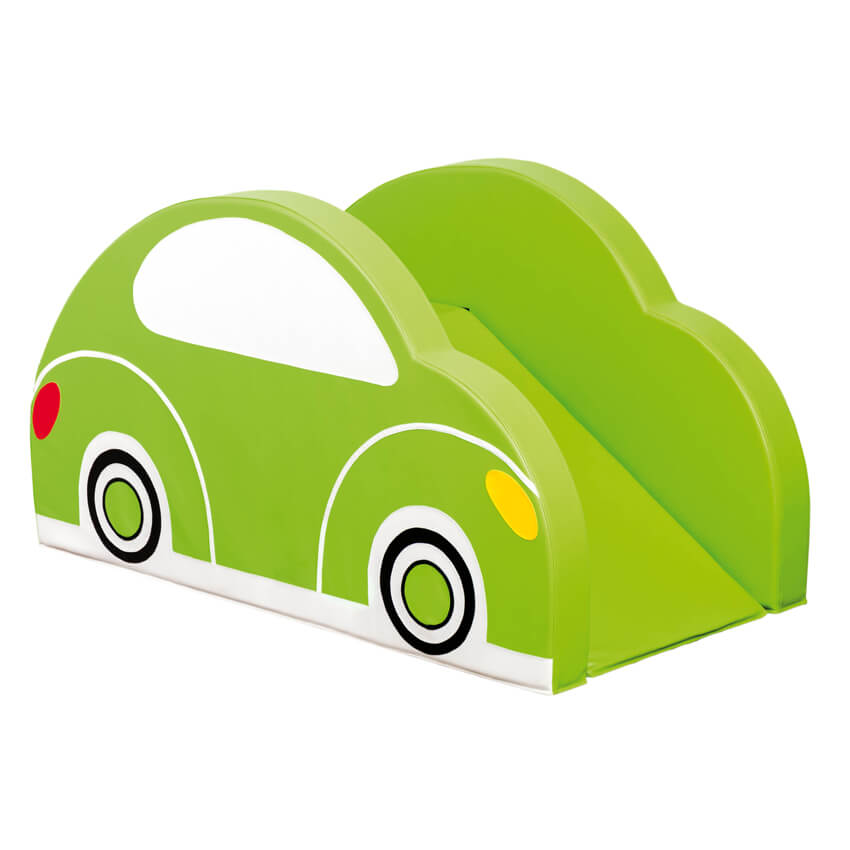 Skumrutsjebane og bil i en