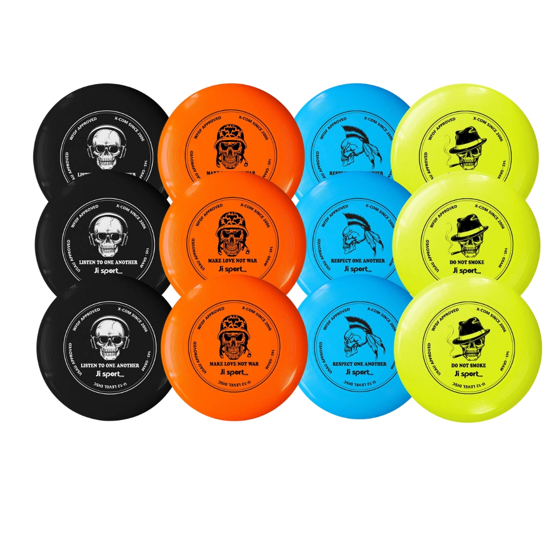 12 stk. Frisbee - Jr. Ultimate