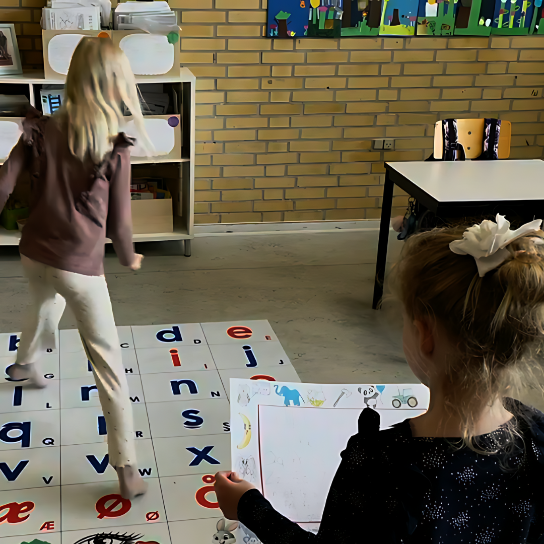 Mose alfabettæppepakke