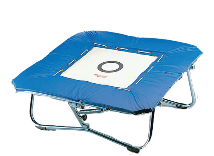 Eurotramp Minitrampolin 125x125cm 32 stålfjedre
