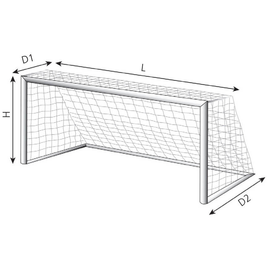 Handbollsnät str. 300 x 200 cm D65/90