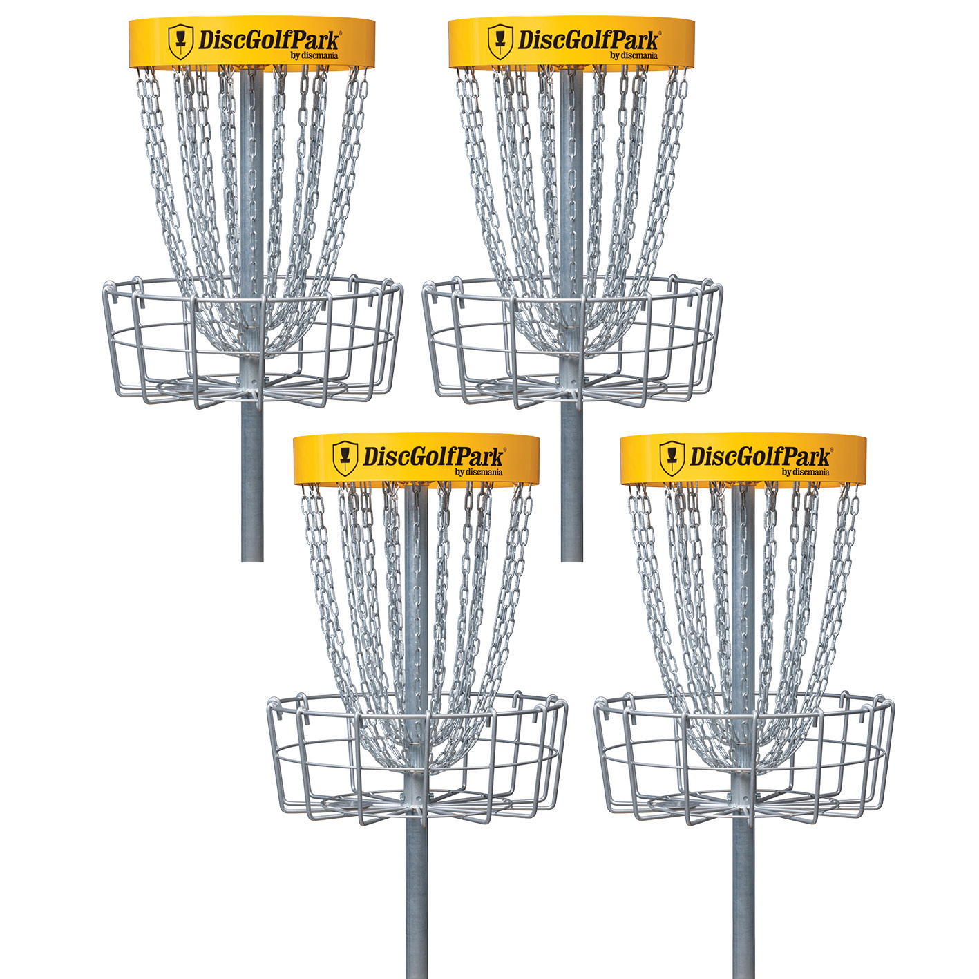 Disc Golf Park korgpaket - 4 st