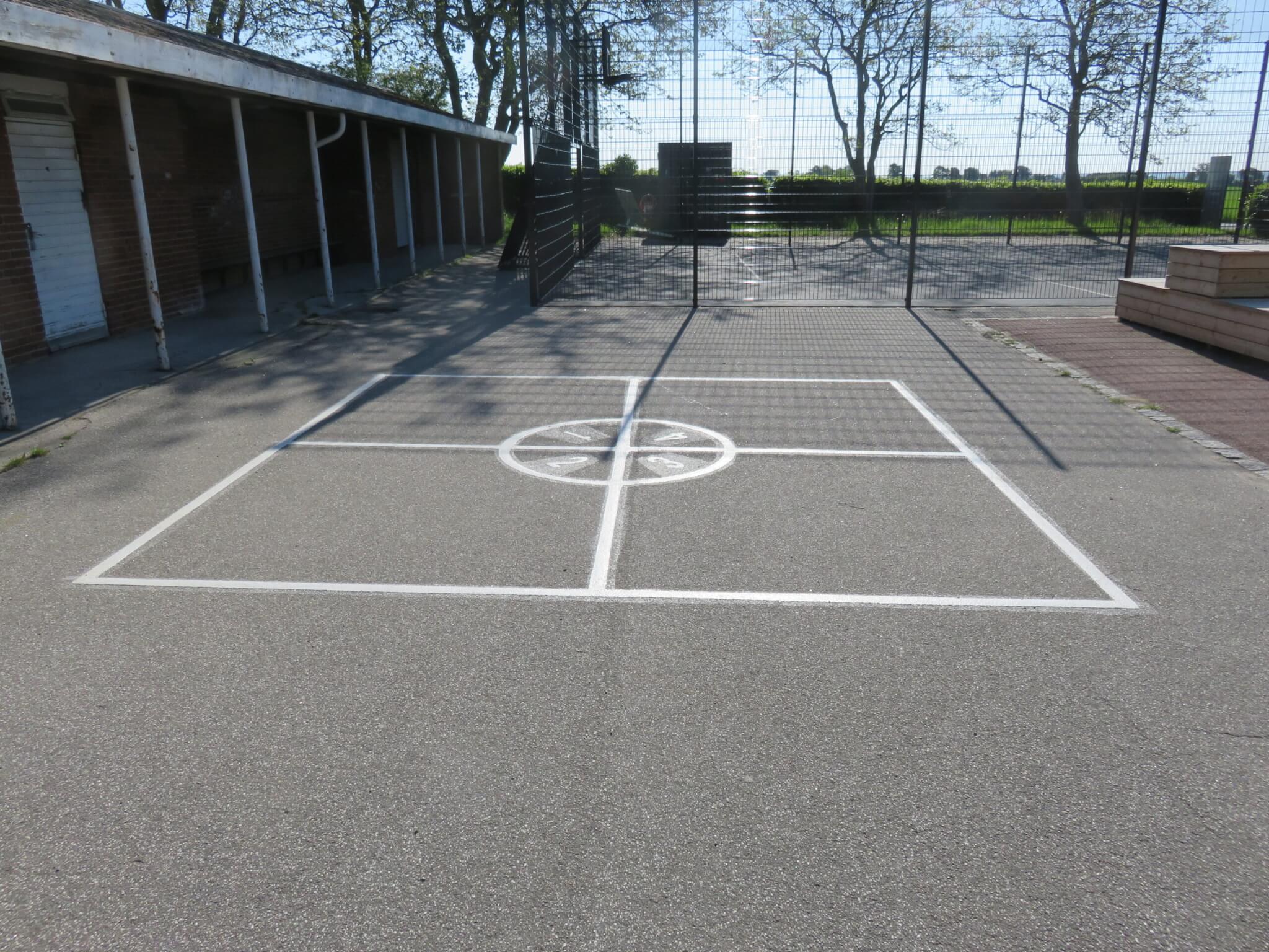 Squareball bane i termoplast