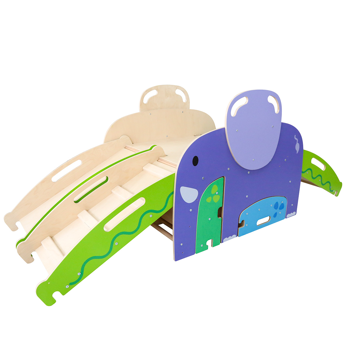 Elefant til indendørs motorikleg