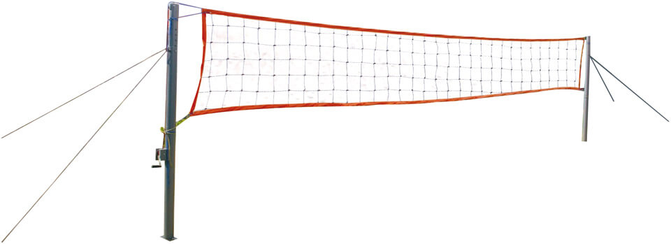 Beachvolleynät. L: 8,5 m.