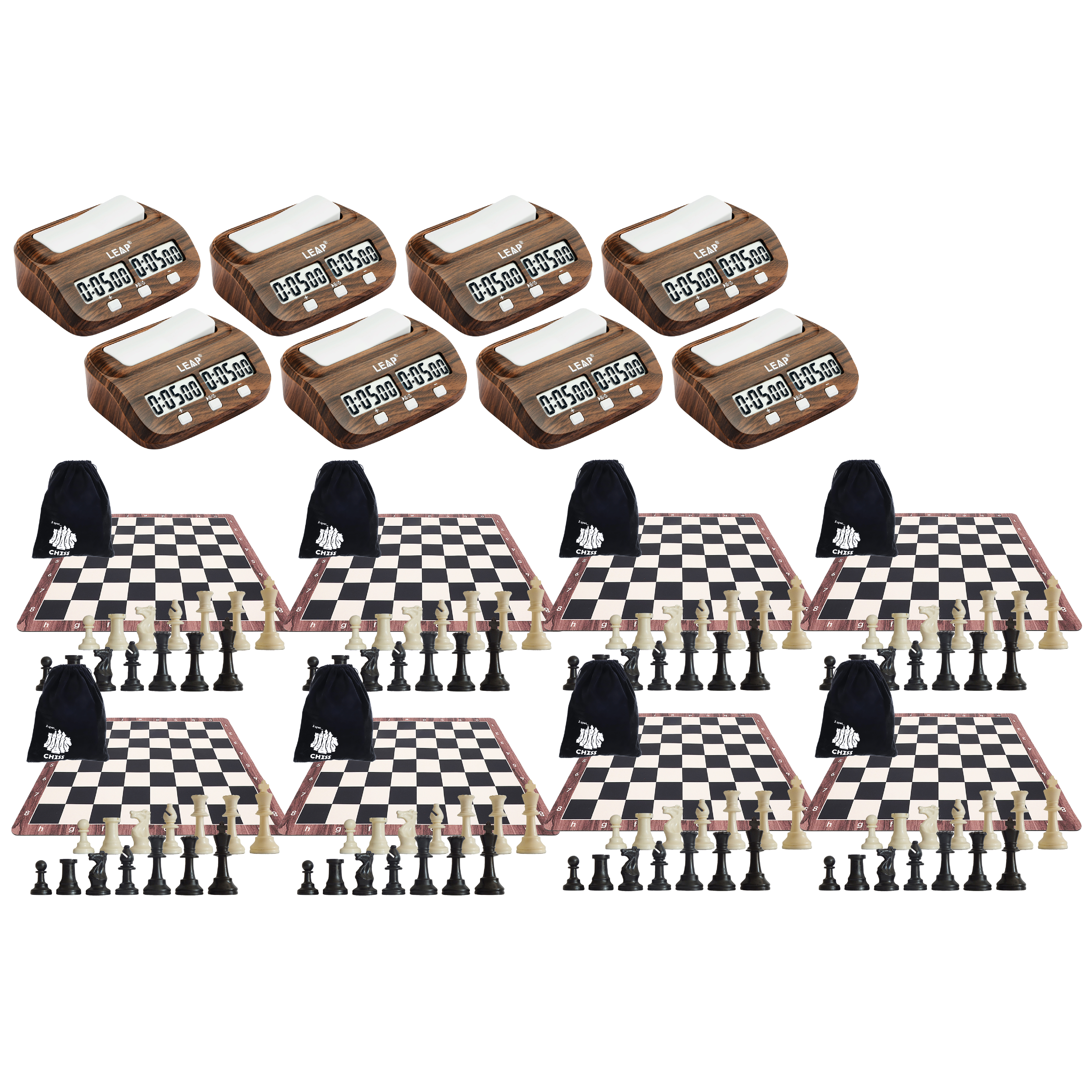 Skoleskak de luxe pakke