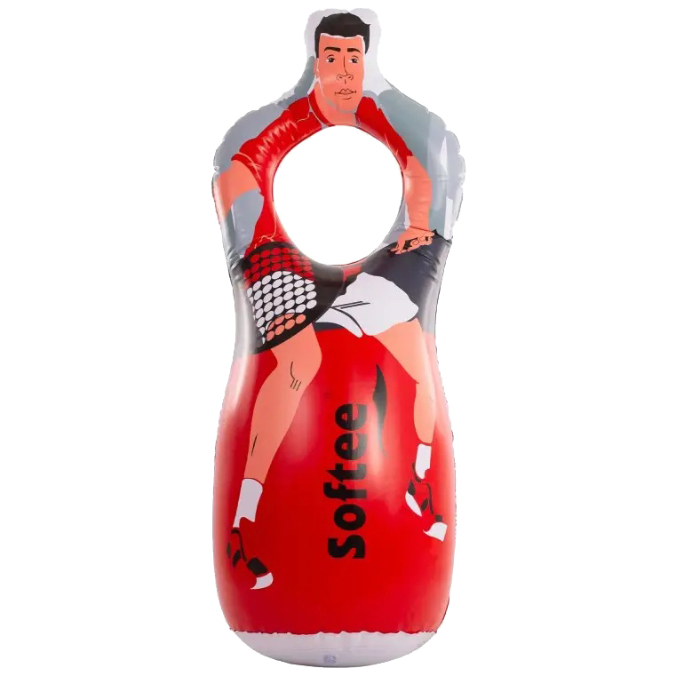 Uppblåsbar tennisfigur