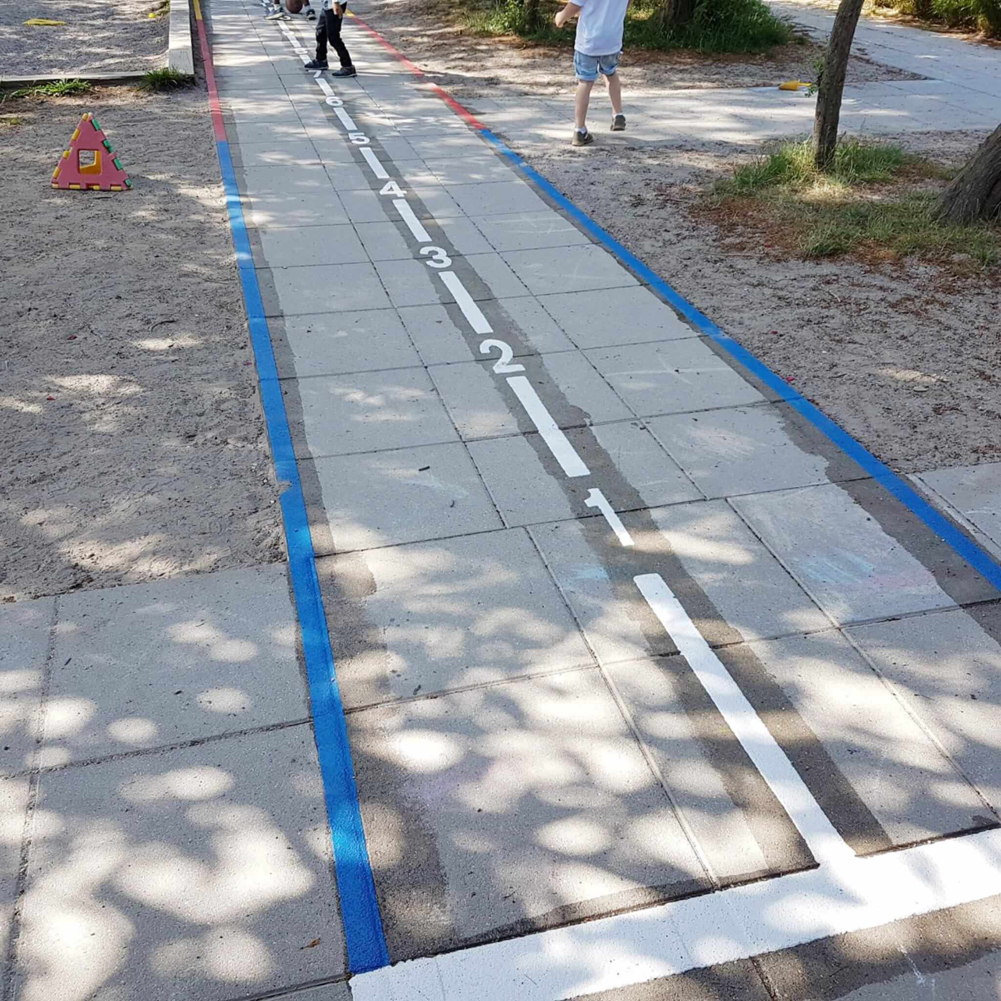 Løbebane i termoplast