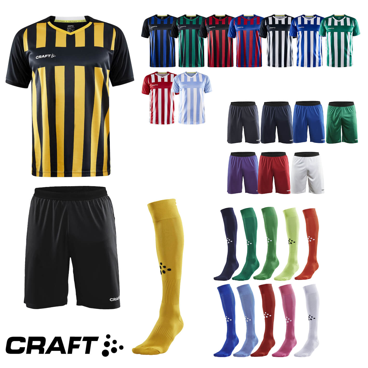Craft Progress 2.0 Stripe lagset Handboll 10+2