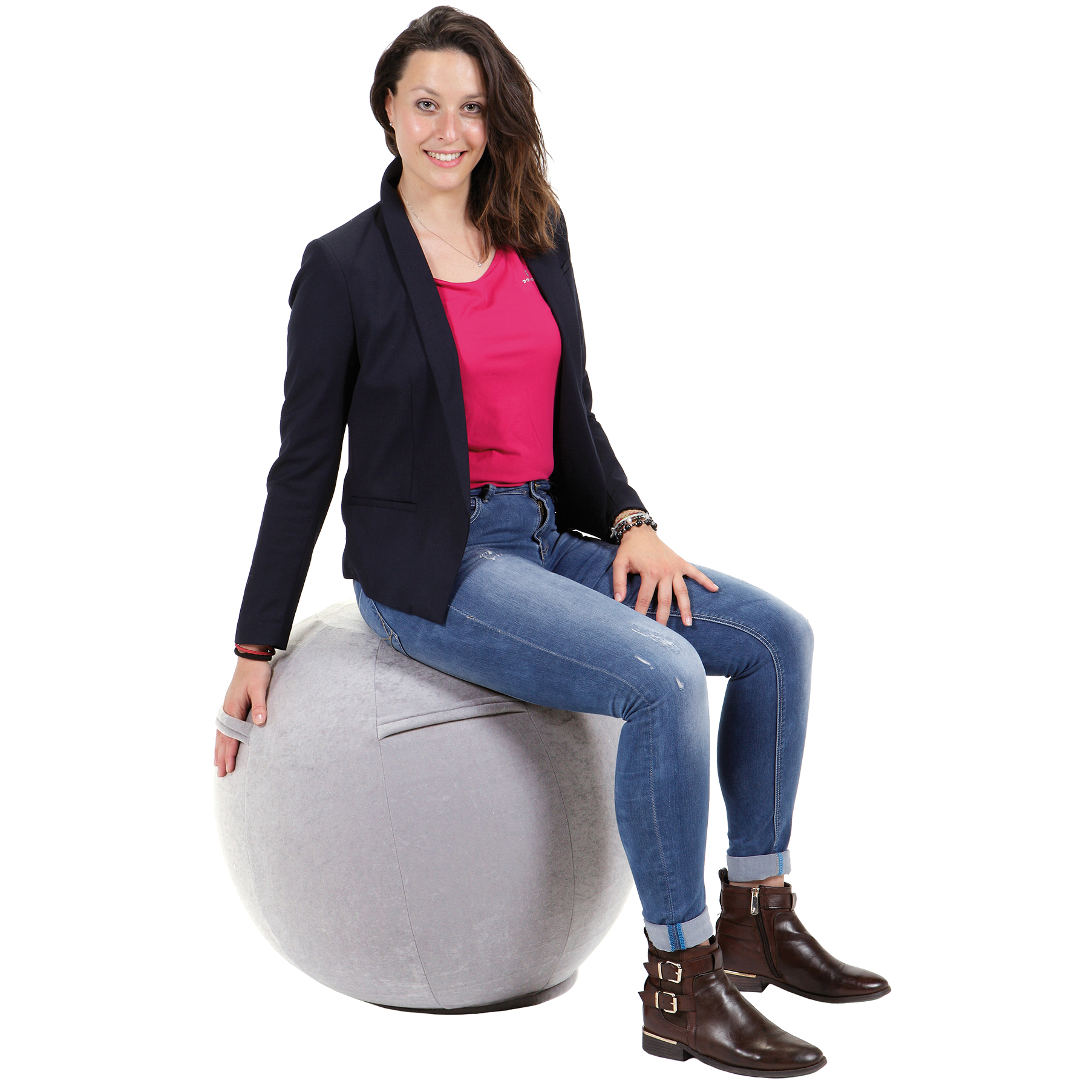 Siddebold med betræk 65 cm